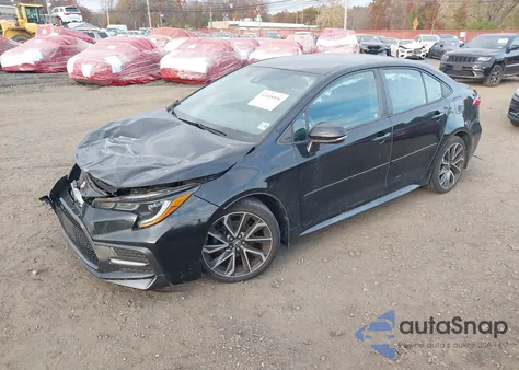 2020 Toyota Corolla Se из США, поврежденный, VIN 5YFS4RCE4LP038589